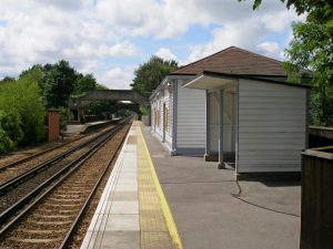 Pluckley station buildings